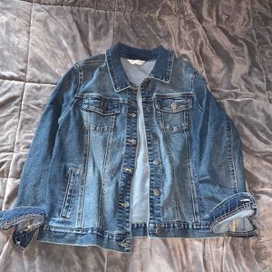 ❤ Jean Jacket - Size  L - Christopher & Banks